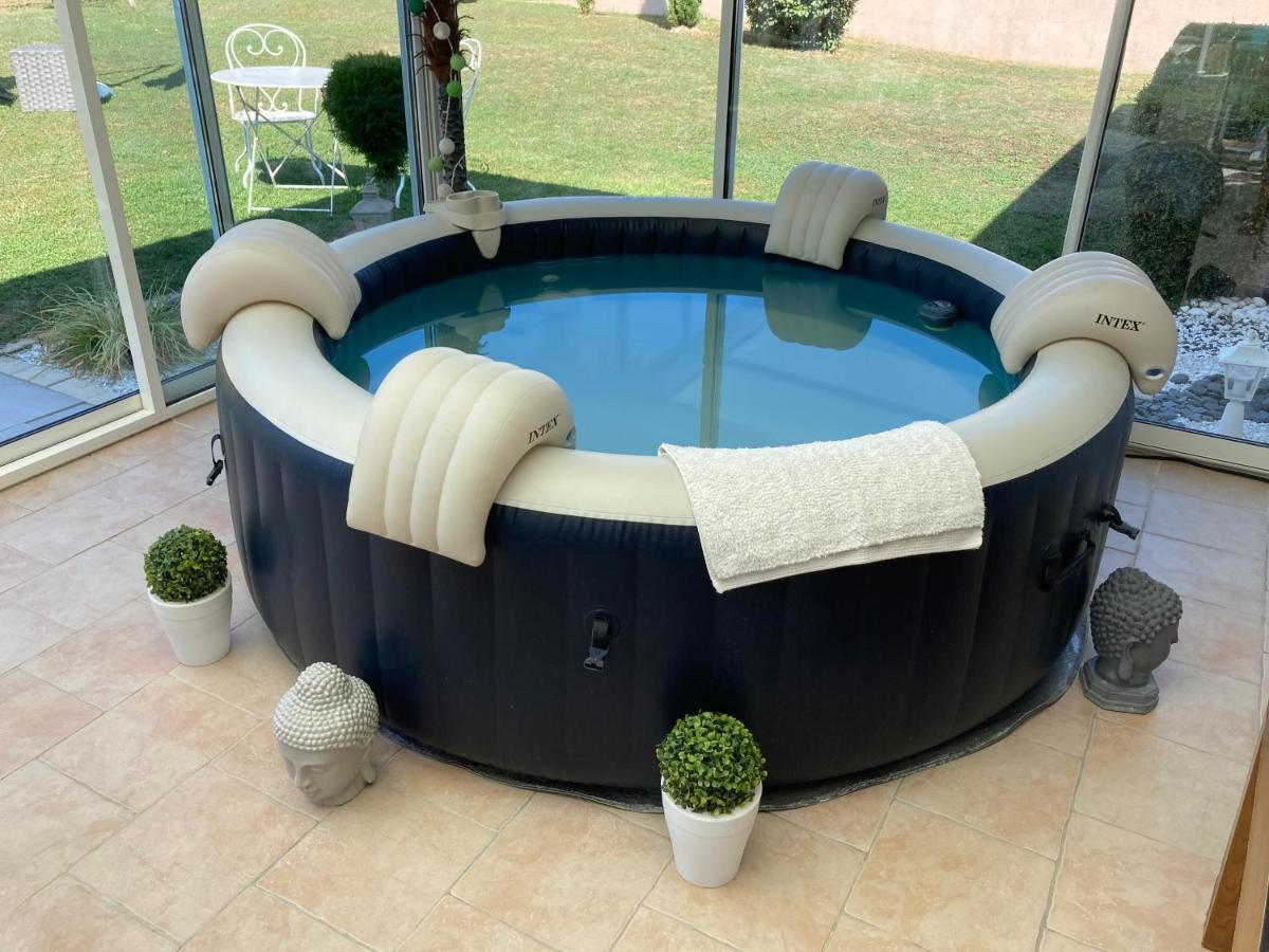 Beaun'Maison Spa Piscine Borne Electrique Бон Екстериор снимка